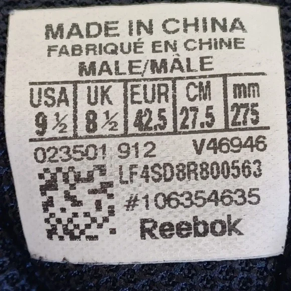 Reebok ZigLite Mens Running Shoes Size 9.5 Black ZigTech V46946 Sneaker - Picture 2 of 11